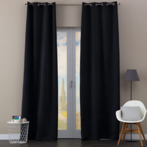 TENDA CONFEZIONATA BLACKOUT ALEX OSCURANTE PANNELLO 140X280CM CON BORCHIE