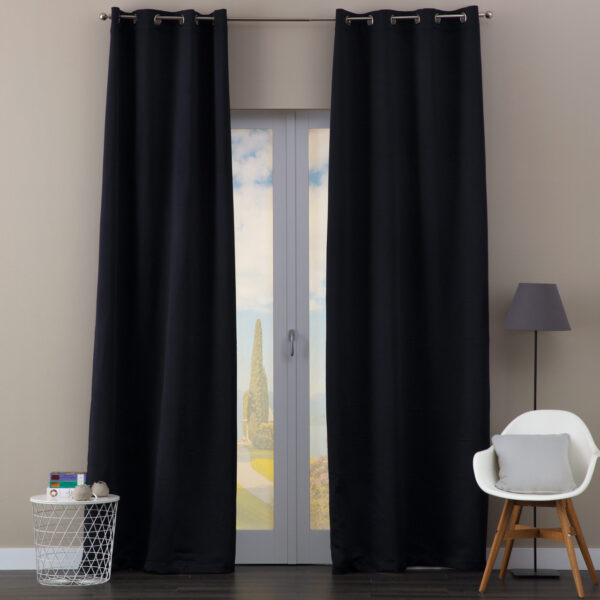 TENDA CONFEZIONATA BLACKOUT ALEX OSCURANTE PANNELLO 140X280CM CON BORCHIE