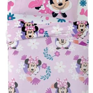 COMPLETO LENZUOLO SINGOLO MINNIE FEDERA PIAZZATA 150X280 NOVIA