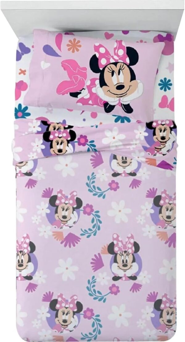 COMPLETO LENZUOLA SINGOLO MINNIE FEDERA PIAZZATA HERMET