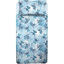 COMPLETO LENZUOLA SINGOLO STITCH FEDERA PIAZZATA HERMET