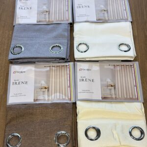 TENDA CONFEZIONATA IRENE PANNELLO 140X280CM CON BORCHIE GANDEBIA