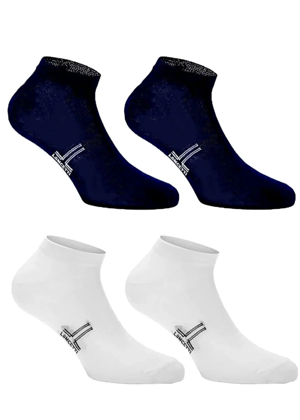 CALZA SUPER SNEAKER BIMBO FILO SCOZIA LAN011M  LANCETTI