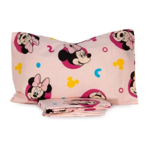 Completo Lenzuola Flanella Minnie Singolo Hermet