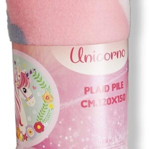 Plaid Pile Unicorno 120X150 Novia