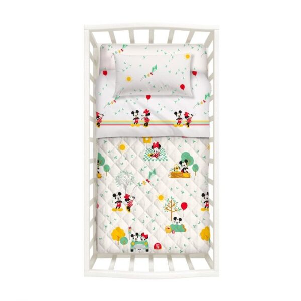 COPRILETTO BABY CON PARACOLPI MINNIE&MICKEY DISNEY CALEFFI