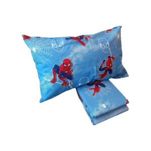 Completo Lenzuola Flanella Spiderman Singolo Hermet