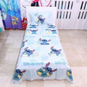 COMPLETO LENZUOLA SINGOLO STITCH PIAZZATO HERMET