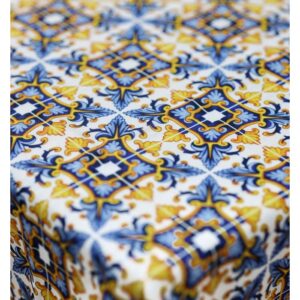 Tovaglia Splash Antimacchia Maiolica 140X180 Zambetti