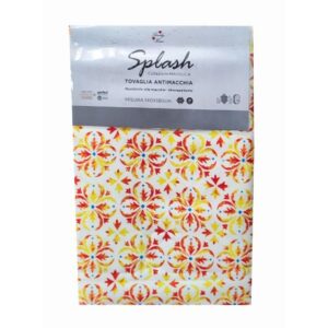 Tovaglia Splash Antimacchia Maiolica 140X230 Zambetti