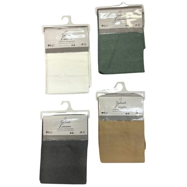 Tovaglia Splash Antimacchia Linen 140X140 Zambetti - immagine 2