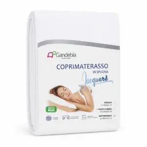 Coprimaterasso Spugna Jacquard Matrimoniale Gandebia