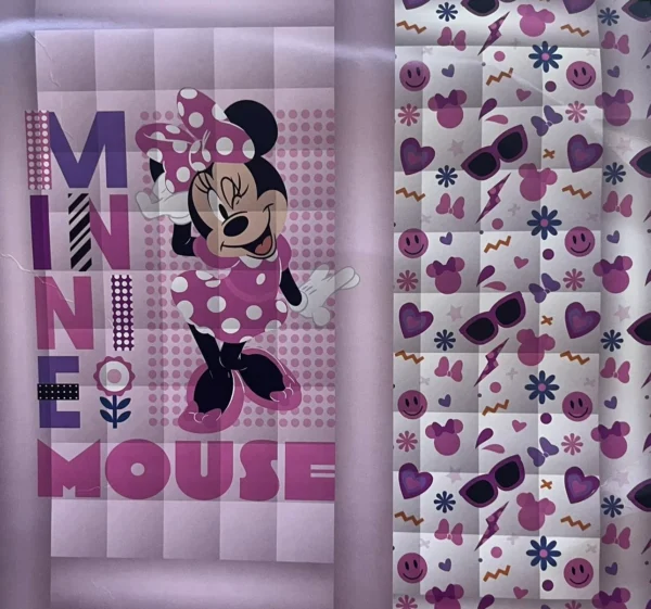 TRAPUNTA SINGOLO MICROFIBRA MINNIE NOVIA