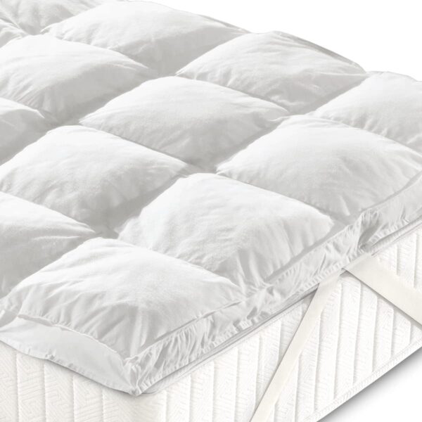 Topper Matrimoniale Bed Microsfere Micro gr.700 cm 170X200 - Arrotolato Borsa tnt cilindrica - Soffim