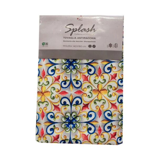 Tovaglia Splash Antimacchia Ornella 140X180 Zambetti