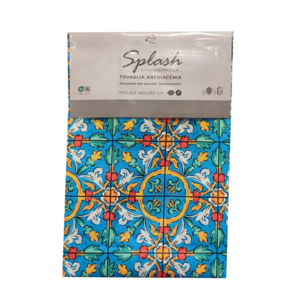 Tovaglia Splash Antimacchia Ornella Rd 160 Zambetti - immagine 3
