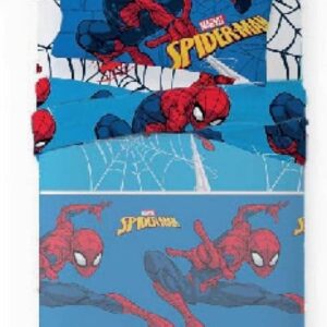 COMPLETO LENZUOLO PIAZZA E MEZZA SPIDER FED. PIAZZATA 180X280