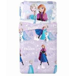 COMPLETO LENZUOLO SINGOLO FROZEN FEDERA PIAZZATA 150X280 NOVIA