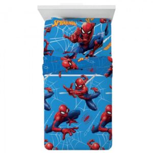 COMPLETO LENZUOLA SINGOLO IN COTONE SPIDERMAN