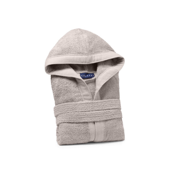 Accappatoio con Cappuccio Spugna Soft Caleffi