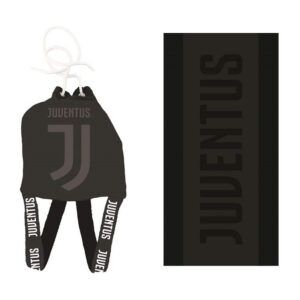 Telo Mare con Sacca in Spugna Juventus Hermet