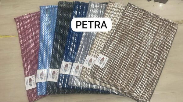 TAPPETO COTONE PETRA 50X80 ASS. GANDEBIA