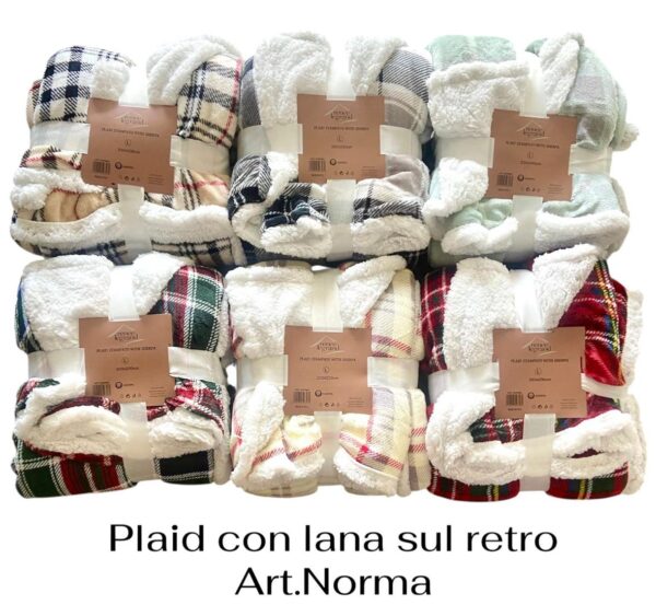 PLAID AGNELLATO NORMA 160X210 RENEE
