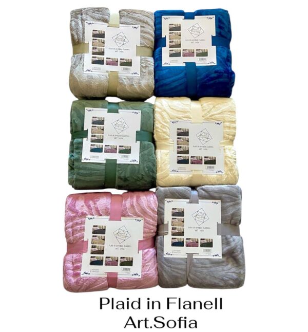 PLAID EMBOSSED SOFIA 160X190 RENEE