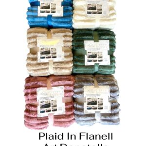 PLAID STRIPE GRANDE 320GSM DONATELLA RENEE