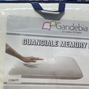 GUANCIALE MEMORY H 13 CM FORATO GANDEBIA (  MALIKA)