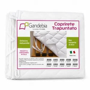 COPRIRETE MATRIMONIALE TRAPUNTATO GANDEBIA