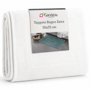 TAPPETO BAGNO ZAIRA TINTA UNITA 50X70 GANDEBIA